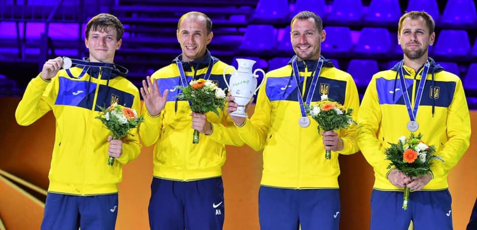 VI GRATULERER VÅR TIDLIGERE TRENER ANATOLIY HEREY OG UKRAINA MED SØLV I VM!